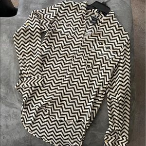 Alloy Brand Chevron Blouse